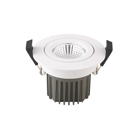 LED mennyezetbe süllyesztett spot Diled, Ø 8,5 cm, 10 W, 3000 K, fehér Árengedmény