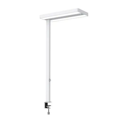 Legjobb ár LED asztali lámpa MAULjuvis, fehér, 120 cm, dimmelhető, bilincses lábazat