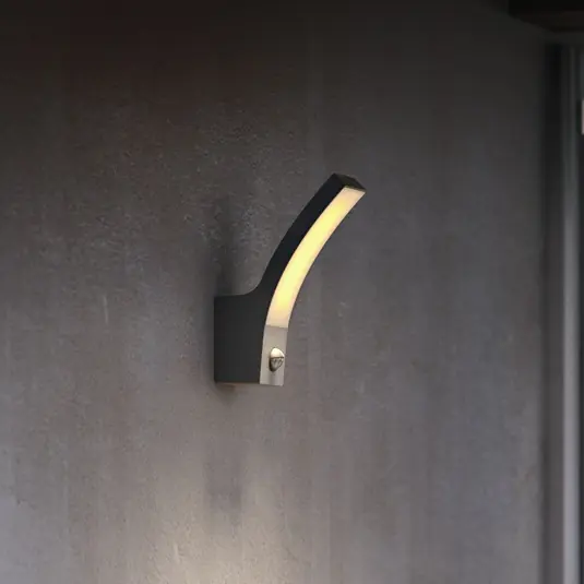 Prémium Philips LED kültéri fali lámpa Splay UE, érzékelővel