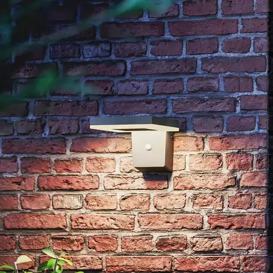Philips LED-es napelemes fali világítás Zonal, fej 16 x 16 cm Kiárusítás