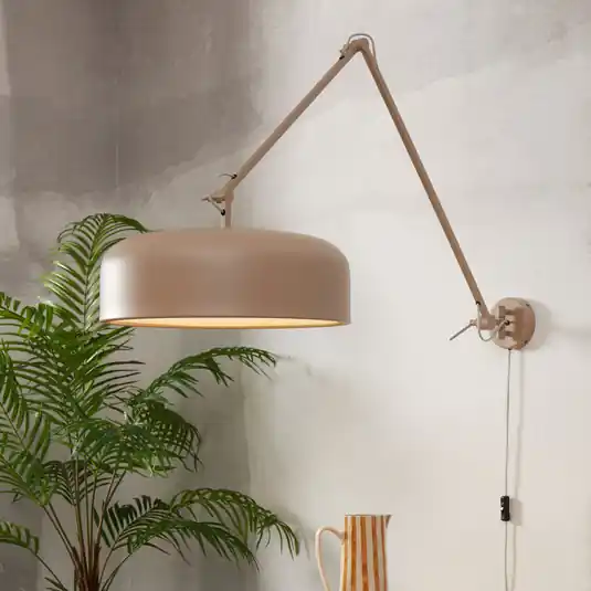 IT‘S ABOUT ROMI Marseille fali lámpa, homok, Ø 48 cm Végkiárusítás