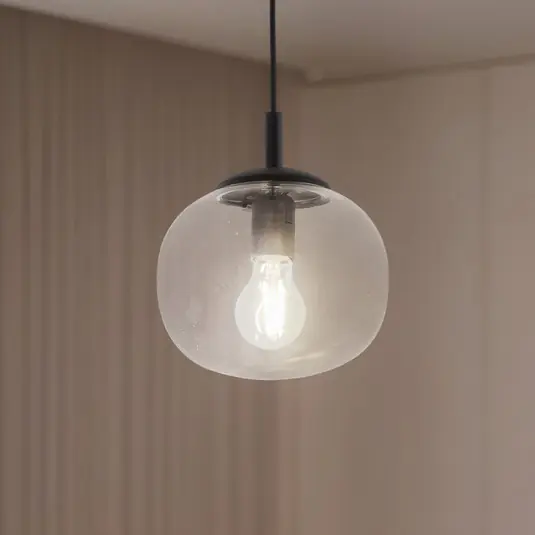 Vibe függőlámpa, átlátszó üveg, Ø 20 cm Vedd meg online