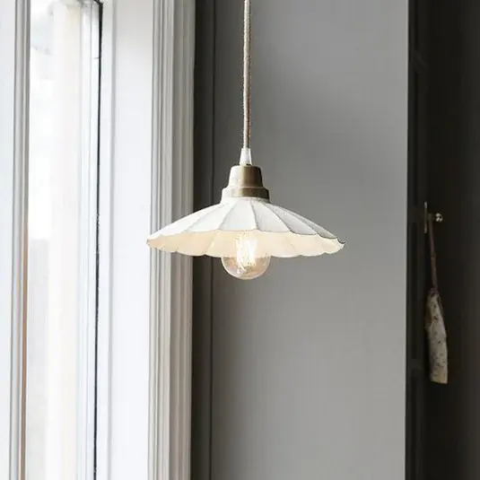 PR Home Ester lógó világítás, törtfehér, Ø 24 cm, vas csatlakozó Ajánlat