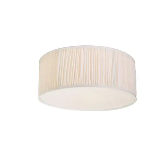 Legkelendőbb PR Home mennyezeti lámpa Stella, törtfehér, Ø 45 cm, textil