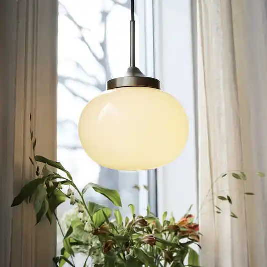 Exkluzív ajánlat PR Home Elsy lógó lámpa, sárgaréz színű, krém színű üveg, dugasz