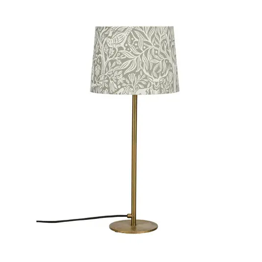 Azonnal elérhető PR Home Asztali lámpa talp Sofia bodza szürke Ø 25cm Magasság 58cm