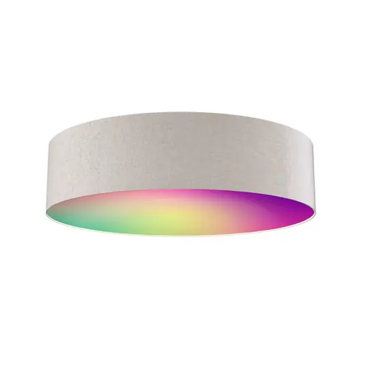 Árcsökkenés Müller Licht árnyalat LED mennyezeti lámpa Malea, RGB, CCT, homok