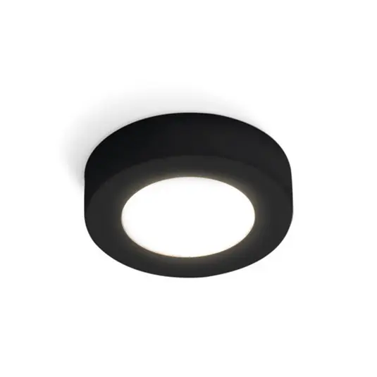Legjobb ár KOLARZ Click R mennyezeti lámpa, fekete, fém, GX53, Ø 12 cm