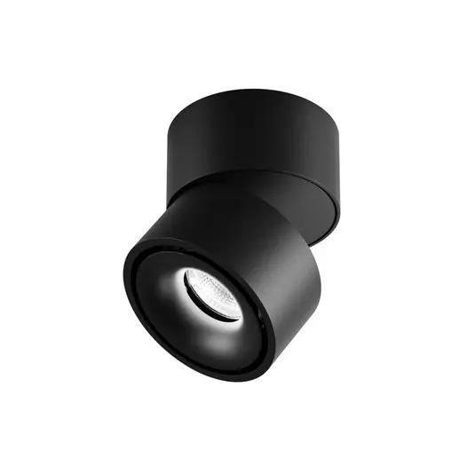 Egger DLS LED reflektor Clippo fekete/fekete Ø 10 cm DALI DTW Legnépszerűbb