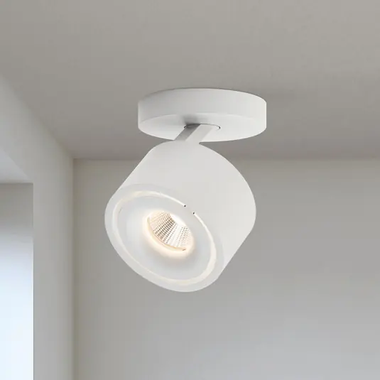 Különleges ajánlat Specter LED-es mennyezeti spotlámpa, fehér, Ø 8,4 cm, alumínium