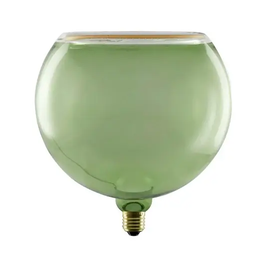 SEGULA LED gömblámpa Lebegő, E27, zöld G200 6 W 922 dim Csak ma