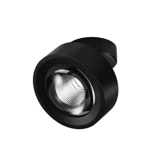 Egger DLS LED reflektor Clippo Optic, fekete/fekete, Ø12cm, DTW Ne maradj le
