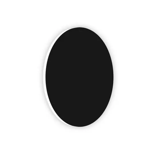 Egger DLS fali lámpa Orbit, fekete, Ø 25 cm, alumínium, 2700 K Vásárlói kedvenc