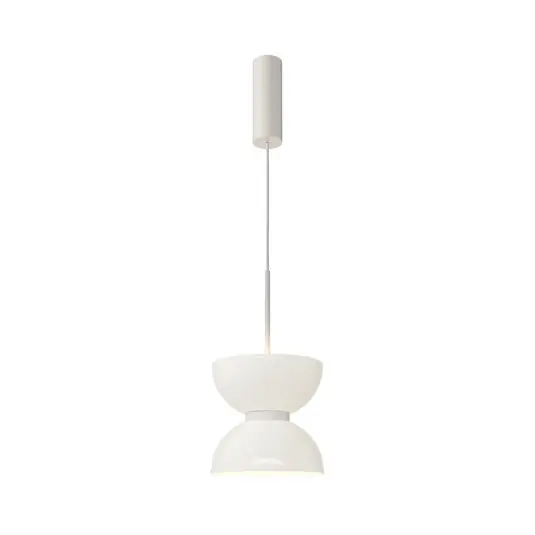 Maytoni LED-es függőlámpa Kyoto, fehér, Ø 22 cm, üveg, fém Legjobb ár