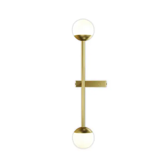 Szuper ajánlat Maytoni LED fali lámpa Touch, sárgaréz, magasság 48 cm, fényerőszabályzóval