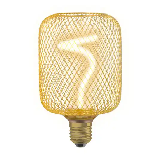 Vedd meg most OSRAM Decor LED spirál izzószál négyzet E27 3,5W arany 1,800K