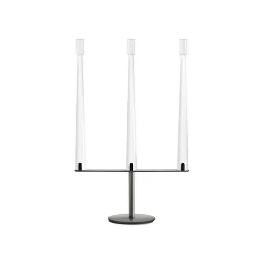 Árengedmény Nemo Sorrento LED-es újratölthető asztali lámpa, fehér, 3 lámpával, USB-vel