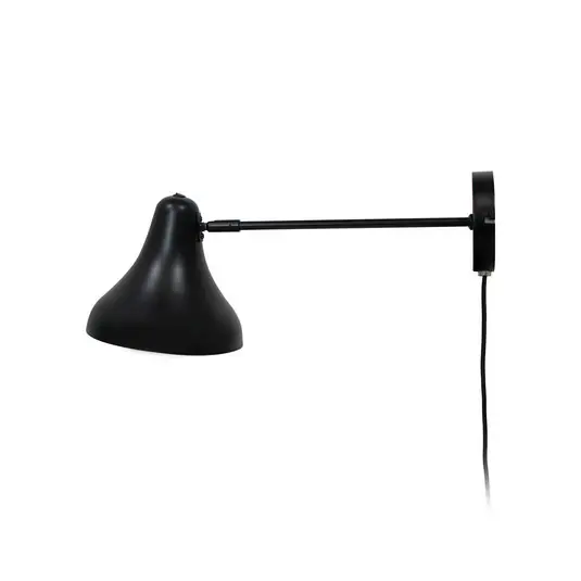Dyberg Larsen fali lámpa Tokyo, fekete, szélesség 20 cm, fém Gyors szállítás