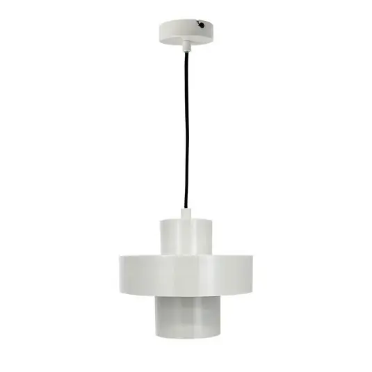 Legjobb ár Dyberg Larsen függőlámpa Stoke, gittfehér, Ø 20 cm, fém