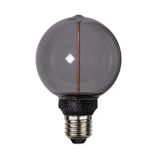 LED izzó DecoLED One G80 E27 2W fekete 1800K 3-step Legkelendőbb