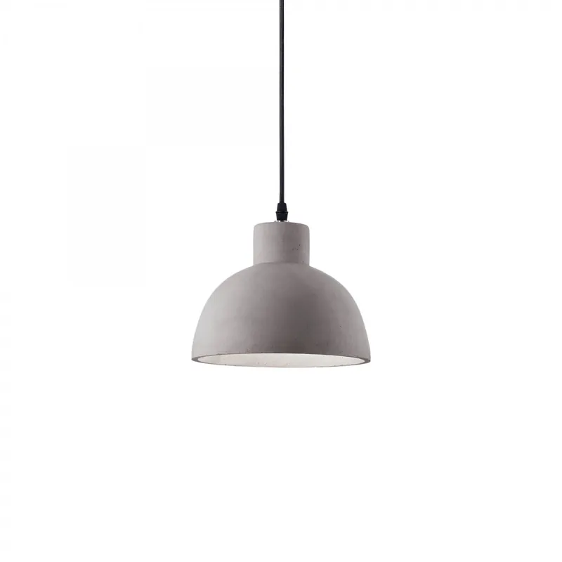Ideal Lux 129082 mennyezeti függőlámpa Oil 1x60W E27 - betonszínű Végkiárusítás