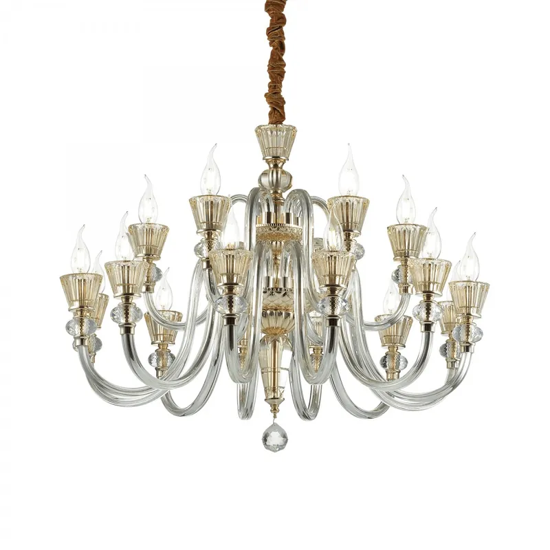 Rendeld meg most Ideal Lux 140629 mennyezeti függőlámpa Strauss 10x40W E14