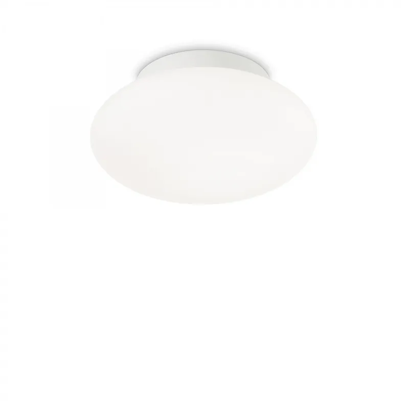 Ideal Lux 135250 kültéri mennyezeti és fali lámpa Bubble 1x60W E27 - fehér Expressz szállítás