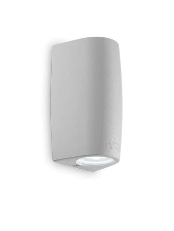 Ideal Lux 147796 kültéri fali lámpa Keope 2x6W GU10 IP55 - szürke Kiárusítás