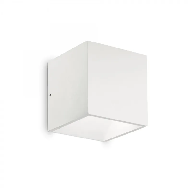 Ideal Lux 149745 LED kültéri fali lámpa Rubik 1x6W IP44 - fehér Expressz kézbesítés