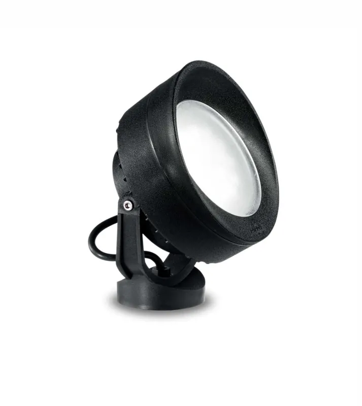 Szezonális akció Ideal Lux 145358 kültéri reflektoros leszúrható lámpa Tommy 1x7W GX53 IP66 - fekete
