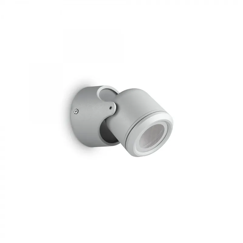Kedvezményes ár Ideal Lux 129471 kültéri fali spotlámpa Xennon 1x28W GU10 IP44 - szürke