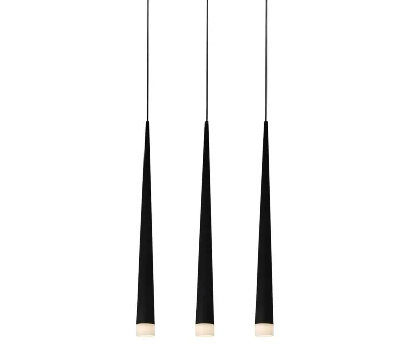 Csak ma Luxera 48003 mennyezeti függőlámpa Ebony 3x40W G9