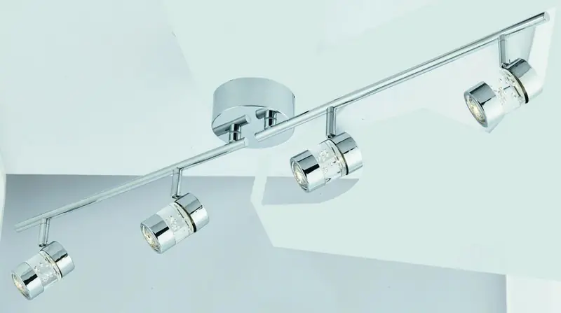 Azonnal elérhető Searchlight 4414CC BUBBLES LED négypontos lámpa IP44