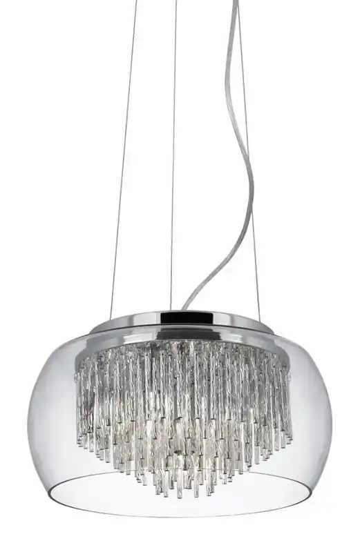Utolsó esély Searchlight 3624-4CC curve függőlámpa 4xG9