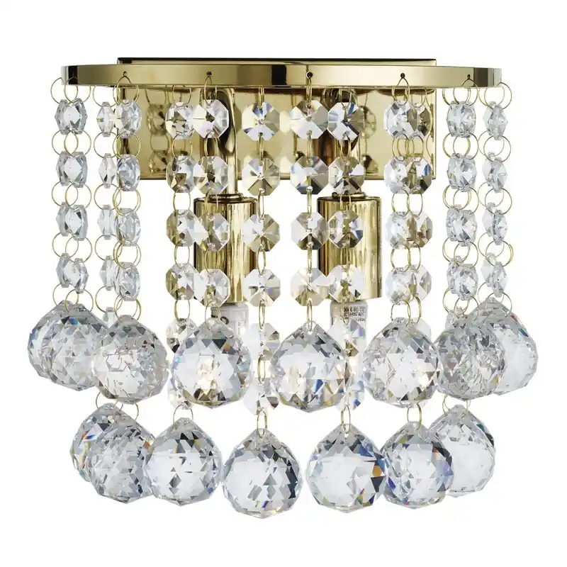 Searchlight 2402-2GO HANNA fali lámpa 2xG9 Biztonságos vásárlás