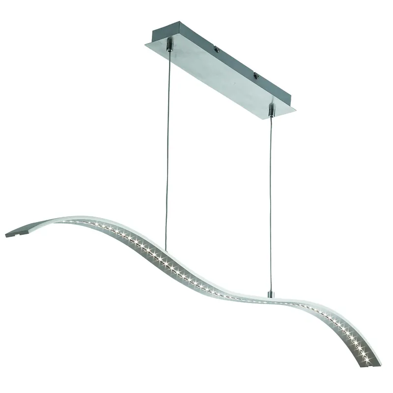 Vásárlói kedvenc Searchlight 2076SS LED BAR LIGHTS LED függőlámpa 10W = 800lm
