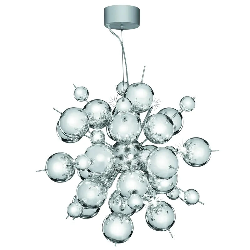 Vedd meg online Searchlight 8312-12CC Molecule függőlámpa 12xG4