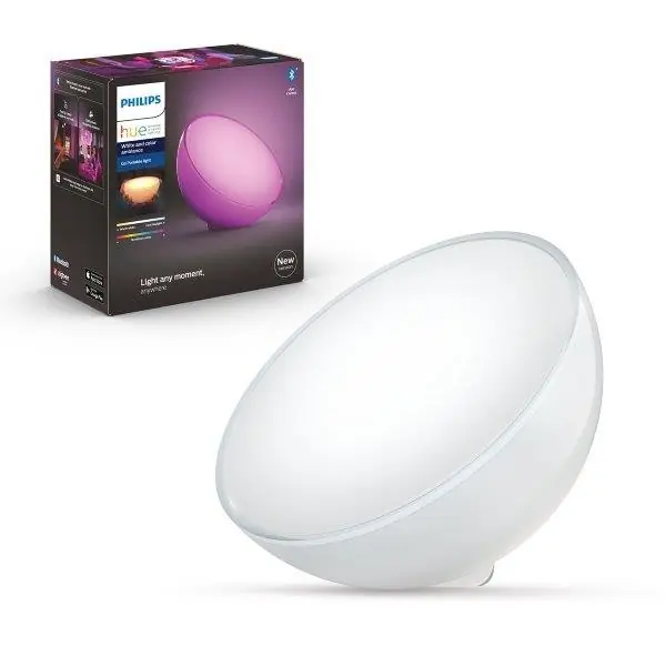 Philips Hue 8718696173992 hordozható lámpa Go V2 1x6W Bluetooth - White and Color Ambiance Olcsó