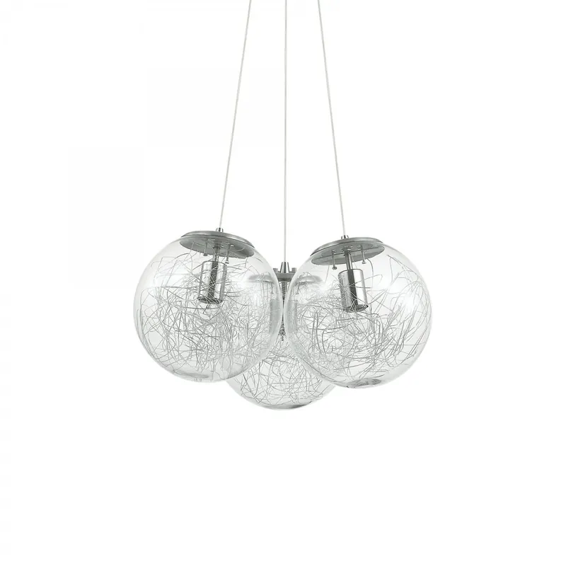 Ideal Lux 176031 mennyezeti függőlámpa Mapa 3x60W E27 Csak ma