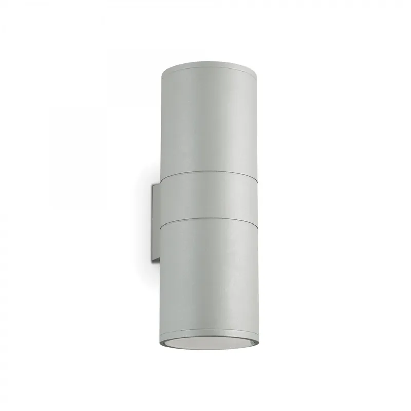 Akció Ideal Lux 163604 kültéri fali lámpa Gun 2x60W E27 IP54