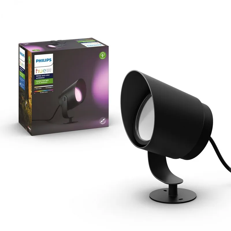 Philips Hue 17462/30/P7 LED kültéri spotlámpa Lily XL 1x15W RGB - White and Color Ambiance Vásárlói kedvenc