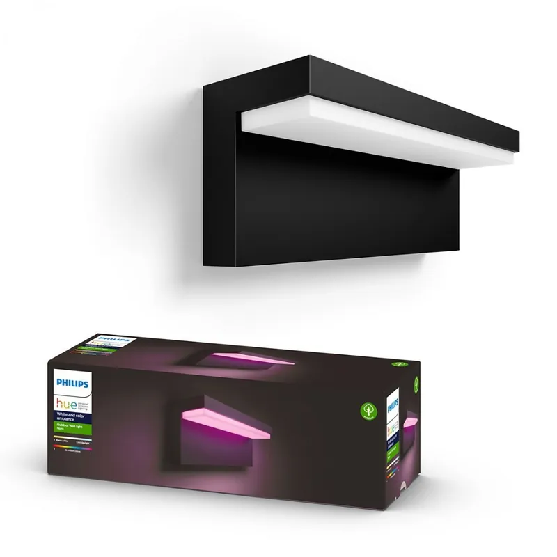 Philips Hue 17456/30/P7 LED kültéri fali lámpa Nyro 1x13,5W RGB - White and Color Ambiance Alacsony ár