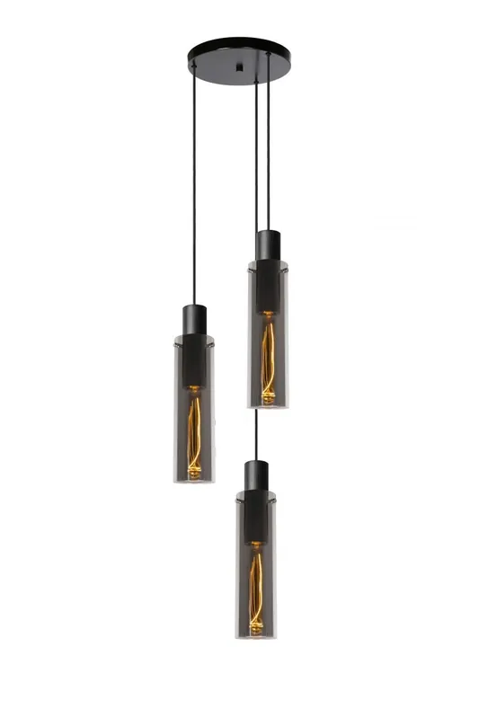 Alacsony ár Lucide 74404/13/65 mennyezeti függőlámpa Orlando 3x60W E27