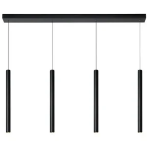 Prémium Lucide 74403/04/30 LED mennyezeti függőlámpa Lorenz 4x4W 3000K