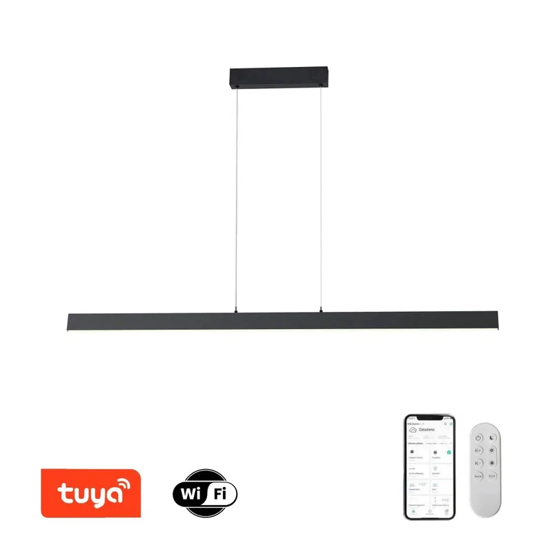 Szezonális akció Immax NEO LITE 07234L LED mennyezeti függőlámpa TRIANGOLO 28W integrált LED forrás 1960lm 3000-6000K