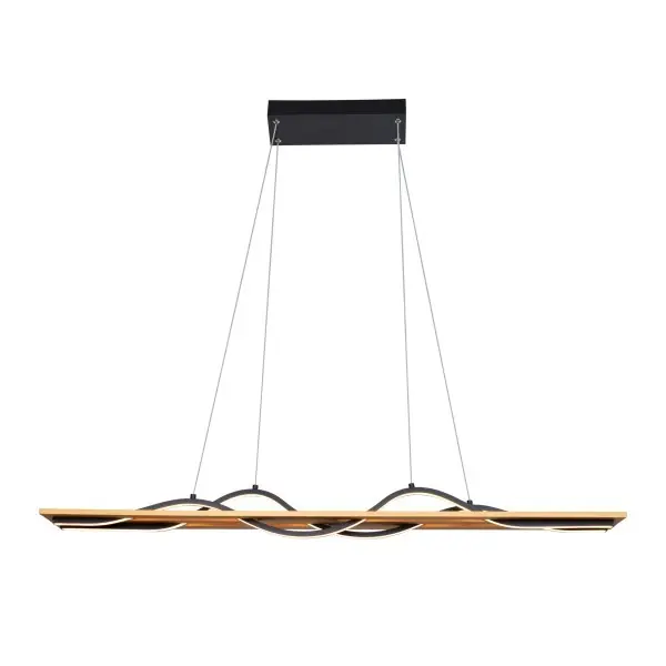 Italux PND-23848-30W-BK-GD LED mennyezeti függőlámpa Conato 35W integrált LED forrás 1200lm 3000K Legjobb ár