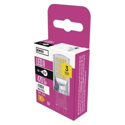 EMOS ZQ9545 LED izzó Classic 4W G9 470lm 4000K Utolsó esély
