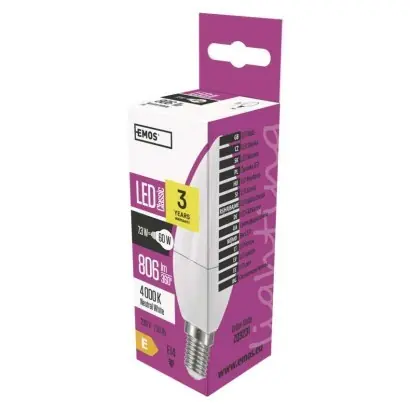 Ajánlat EMOS ZQ3231 LED izzó Classic 7,3W E14 806lm 4000K