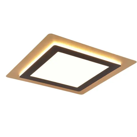 Kedvezmény Trio T641510280 LED mennyezetre szerelhető lámpa MORGAN integrált LED forrás 6000lm 2700-6500K