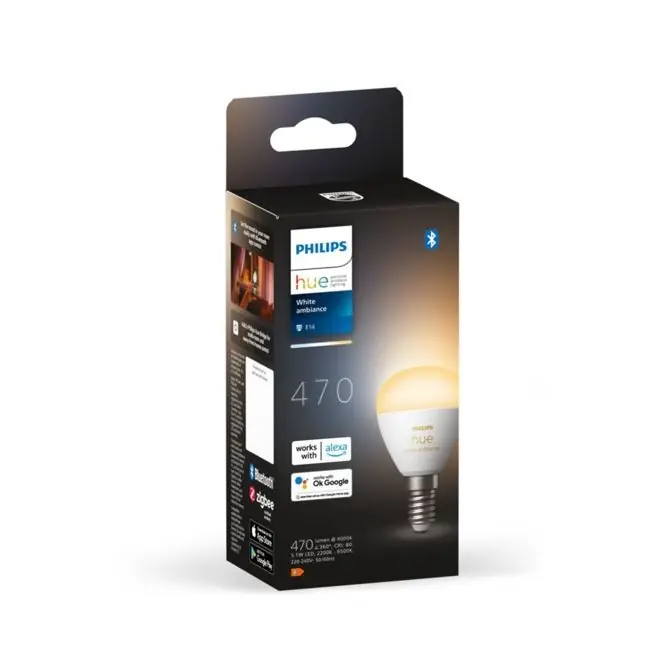 Prémium Philips 8719514491106 LED intelligens izzó 5,1W E14 470 lm 2200-6500K